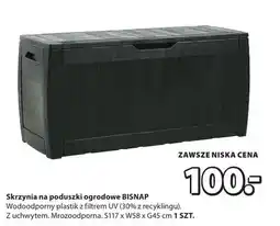 JYSK Skrzynia na poduszki ogrodowe oferta