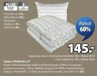 JYSK Kołdra TRONFJELLET oferta