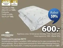 JYSK Kołdra z puchn gęsiego BEITO oferta