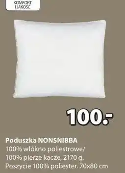 JYSK Poduszka NONSNIBBA oferta