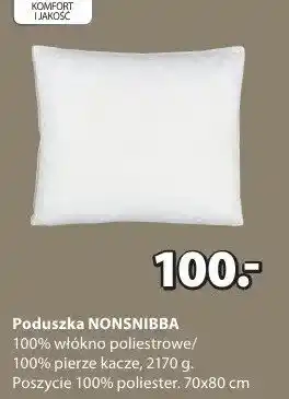 JYSK Poduszka NONSNIBBA oferta