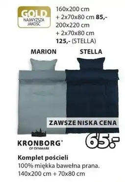 JYSK Komplet pościeli STELLA oferta