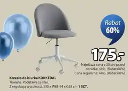 JYSK Krzesło do biurka Kokkedal oferta