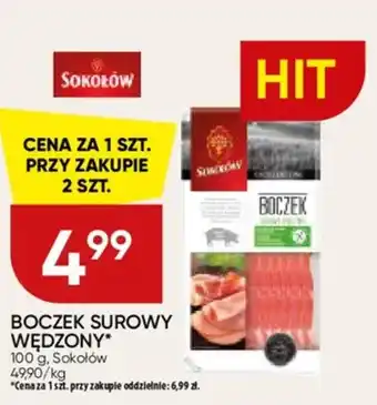 Boczek surowy wędzony