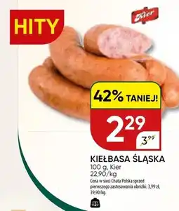 Chata Polska Kiełbasa śląska oferta