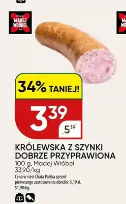 Chata Polska Królewska z szynki dobrze przyprawiona oferta