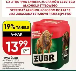 Chata Polska Piwo Żubr oferta