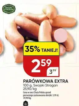 Chata Polska Parówkowa extra oferta