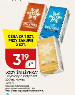 Chata Polska Lody śnieżynka oferta