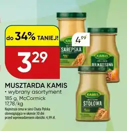 Chata Polska Musztarda Kamis wybrany asortyment oferta