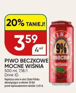 Chata Polska Piwo beczkowemocne Wiśnia oferta