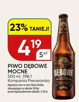 Chata Polska Piwo dębowe mocne oferta