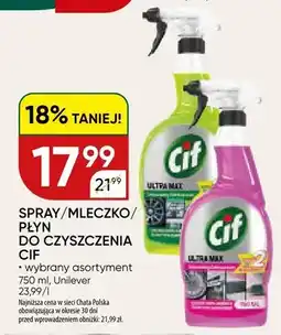 Chata Polska Spray/mleczko/płyn do czyszczenia oferta