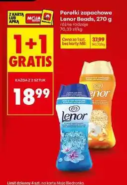 Biedronka Perełki zapachowe Lenor Beads, 270 g oferta