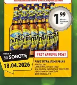 Arhelan Tatra Piwo Jasne Pełne oferta