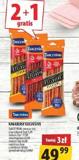 Arhelan Tarczyński Kabanosy Exclusive oferta