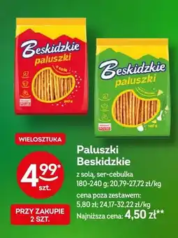 Żabka Paluszki z solą, ser-cebulka oferta