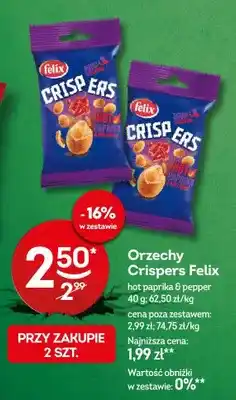 Żabka Orzechy hot paprika oferta