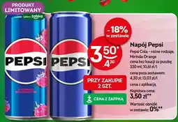 Żabka Napój Pepsi Cola - różne rodzaje, Mirinda Orange oferta