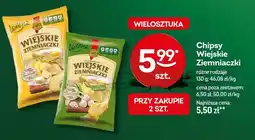 Żabka Chipsy wiejskie ziemniaczki różne rodzaje oferta