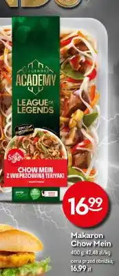 Żabka Makaron chow mein z wieprzowiną teriyaki oferta