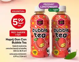 Żabka Napój bubble tea biała brzoskwinia oferta