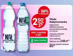 Żabka Woda niegazowana, delikatnie gazowana oferta