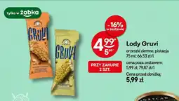 Żabka Lody orzeszki ziemne, pistacja oferta