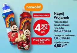 Żabka Napój Wojanek różne rodzaje oferta