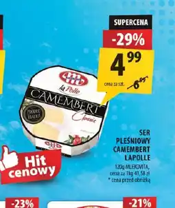 Arhelan Ser pleśniowy Camembert LaPolle oferta