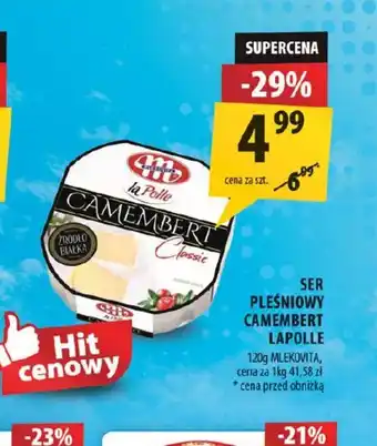 Arhelan Ser pleśniowy Camembert LaPolle oferta