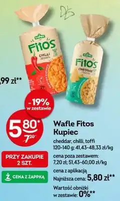 Żabka Wafle cheddar, chilli, toffi oferta