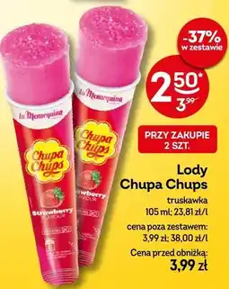 Żabka Lody Chupa Chups truskawka oferta