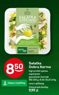 Żabka Sałatka Supergreen oferta