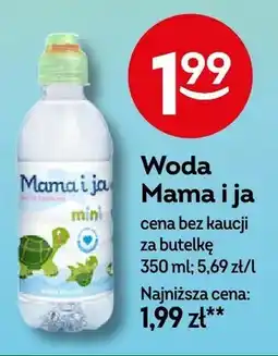 Żabka Woda Mama i ja mini oferta