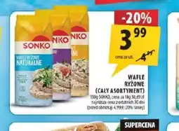 Arhelan Sonko wafle ryżowe oferta