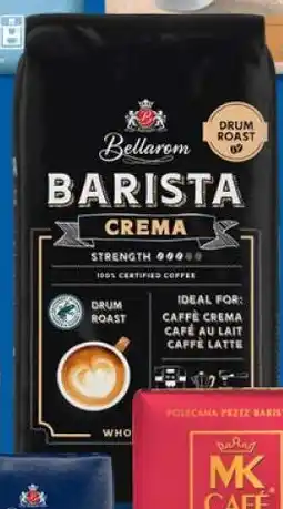 Lidl Kawa ziarnista Bellarom Barista Crema oferta