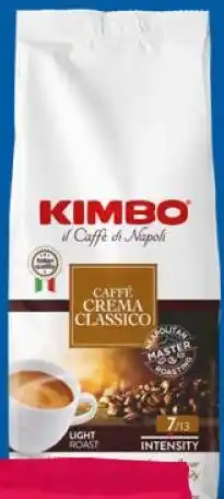 Lidl Kawa ziarnista Kimbo Il Caffe di Napoli Caffe Crema Classico oferta