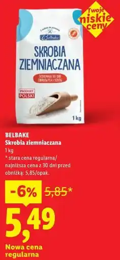 Lidl Skrobia ziemniaczana oferta