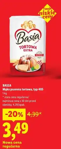 Lidl Mąka pszenna tortowa, typ 405 oferta
