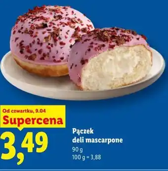 Lidl Pączek deli mascarpone oferta