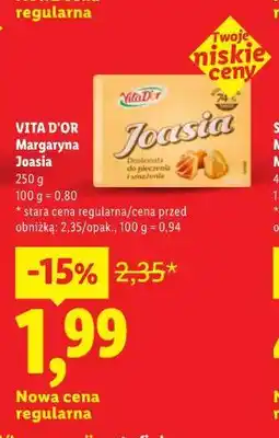Lidl VITA D'OR Margaryna Joasia oferta
