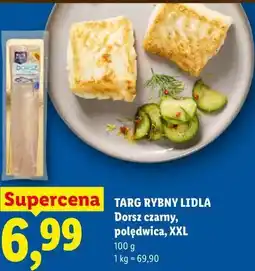 Lidl Dorsz czarny, polędwica, XXL oferta