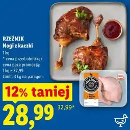 Lidl Nogi z kaczki oferta