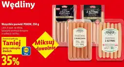 Lidl Wszystkie parówki PIKOK oferta