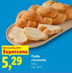 Lidl Chałka z kruszonką oferta
