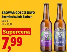 Lidl BROWAR GOŚCISZEWO Rzemiecha lub Barber oferta