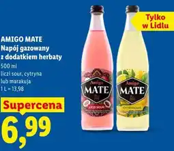 Lidl AMIGO MATE Napój gazowany z dodatkiem herbaty oferta