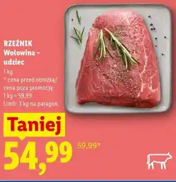 Lidl Wołowina - udziec oferta