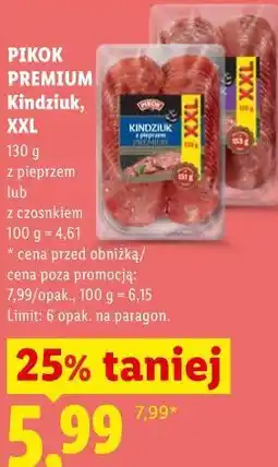 Lidl PIKOK PREMIUM Kindziuk, XXL oferta